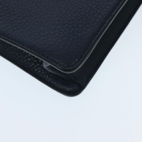 Prada Vitello Navy Leather Clutch Bag (Pre-Owned) - Picture 9 of 16